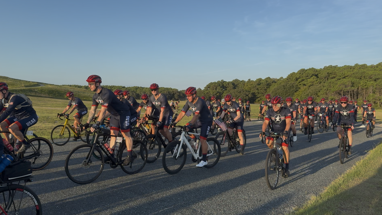 Air Force Heritage Memorial to Memorial Bicycle Ride