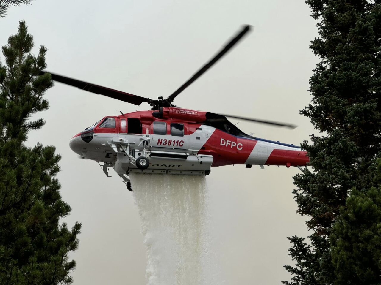 Helicopter responds to Pearl Fire_Sept 16 2024_Larimer County Sheriff's Office