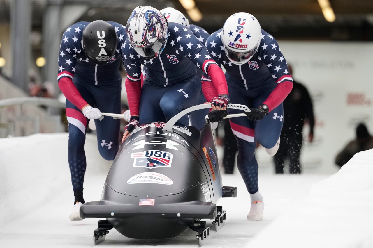 Austria World Cup Bobsleigh