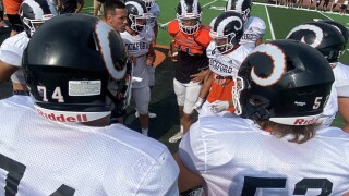 Rockford football practice