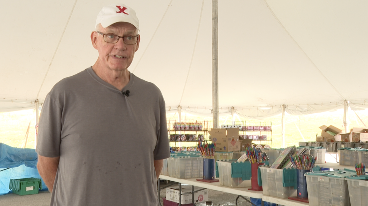 Red X Riverside fireworks owner