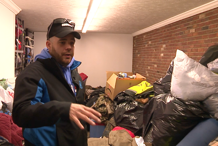 Sub Zero Mission is looking for donations of what it calls the "stay alive five" warming items