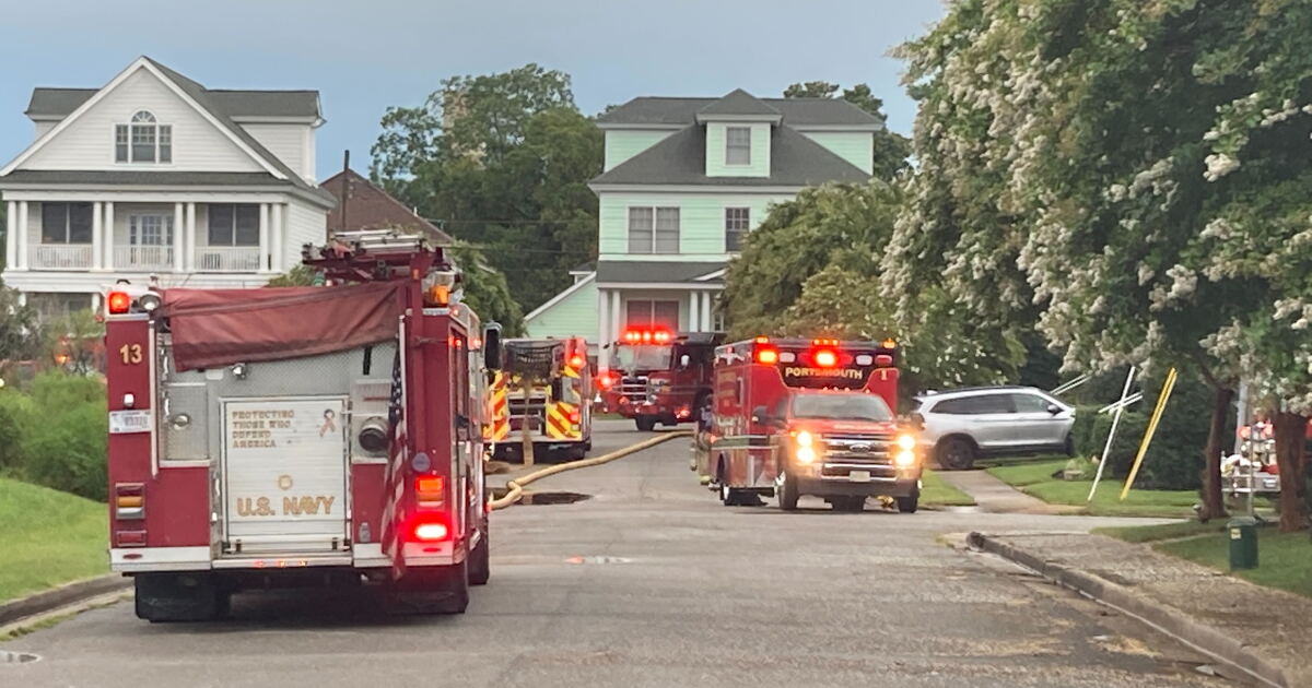 Fire crews called to Portsmouth home following Tuesday's storms - Vimarsana News