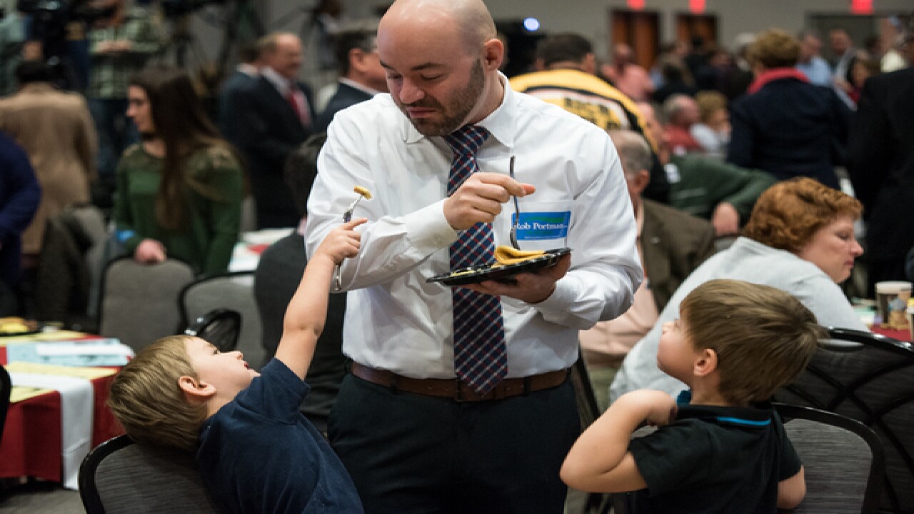 Kasich blames Trump for rally violence