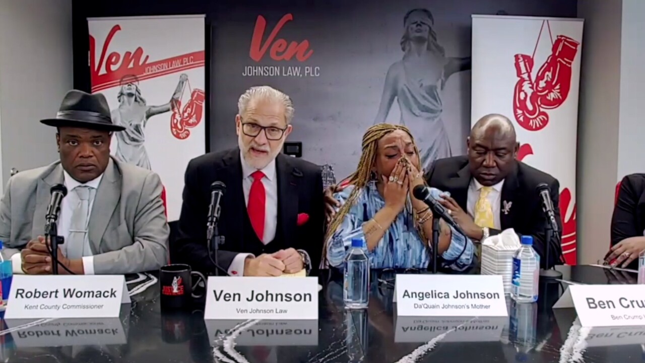 Ben Crump and Ven Johnson