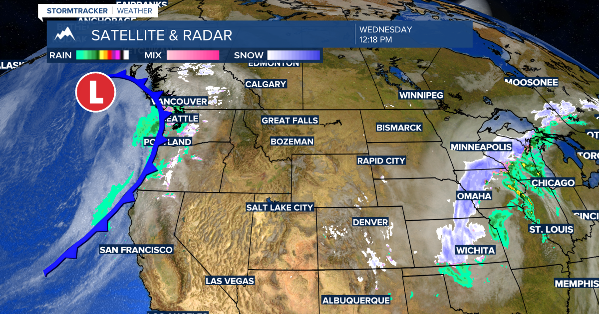 Cool and unsettled through the weekend with another cold front Thursday