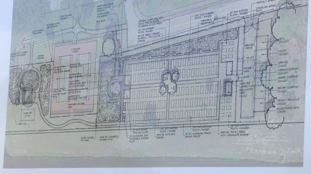 Junior League of Boca Raton community garden