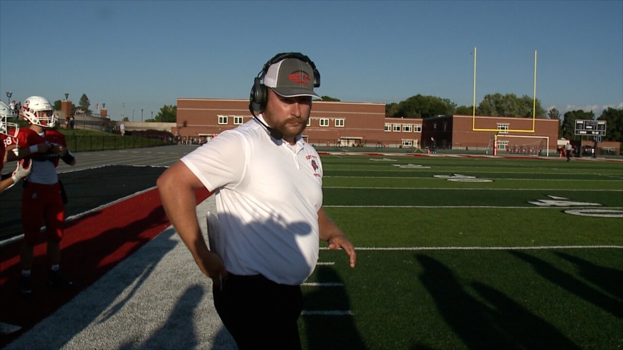 Zach Gropp, Kent City football