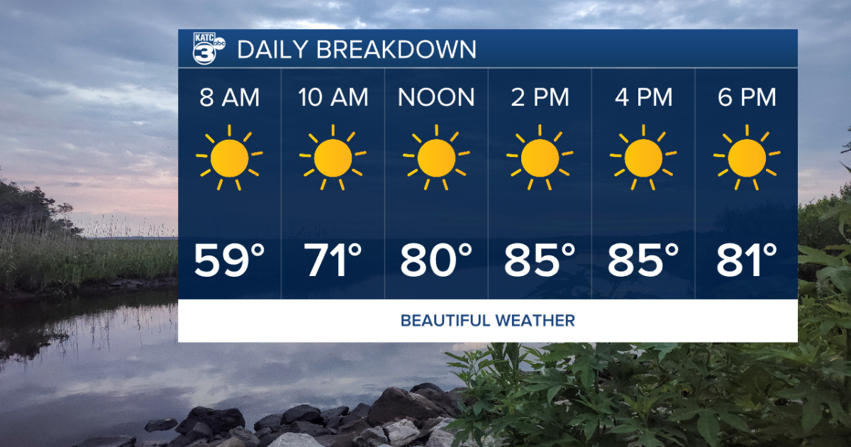 Sunny, Mild, and Unchanging: Quiet weather takes shape in Acadiana