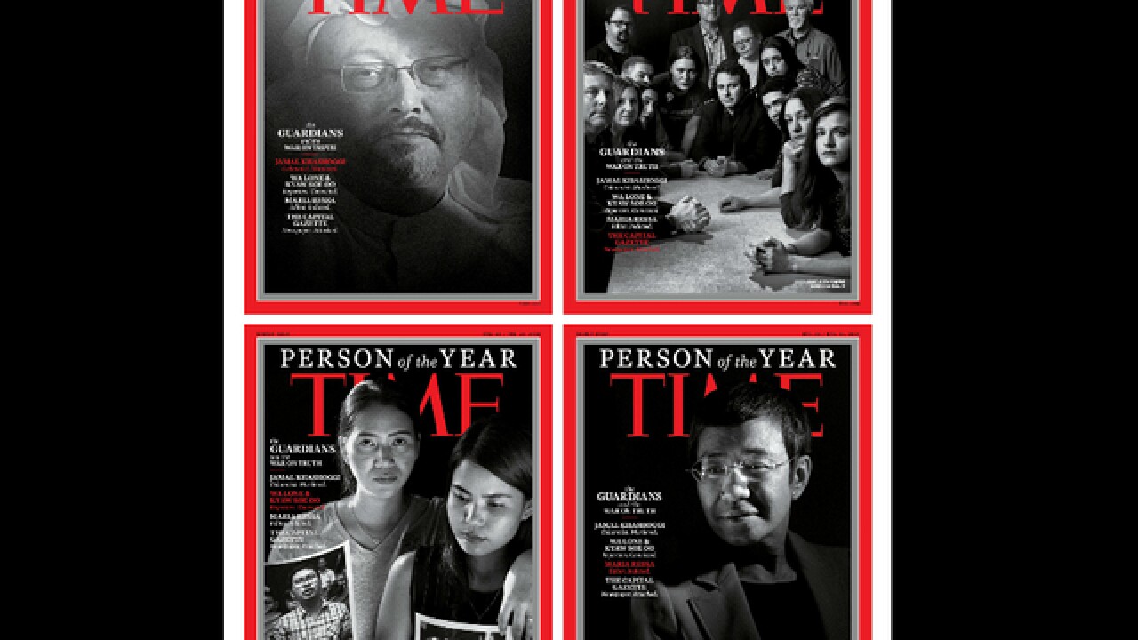 Time's 2018 Person of the Year: 'The Guardians'