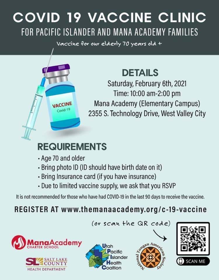 MANA ACADEMY VAX CLINIC