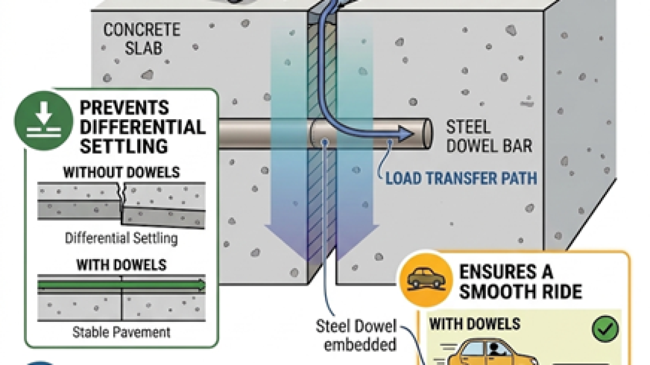 Concrete dowel
