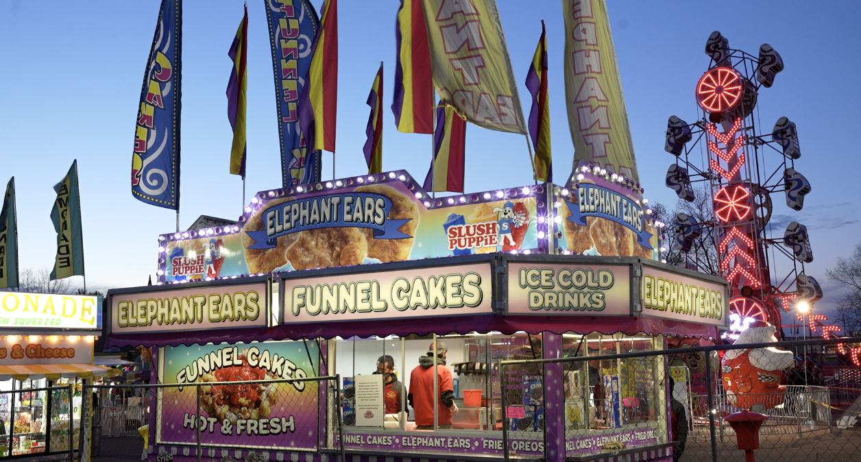 Funnel cakes and 'the Zipper'