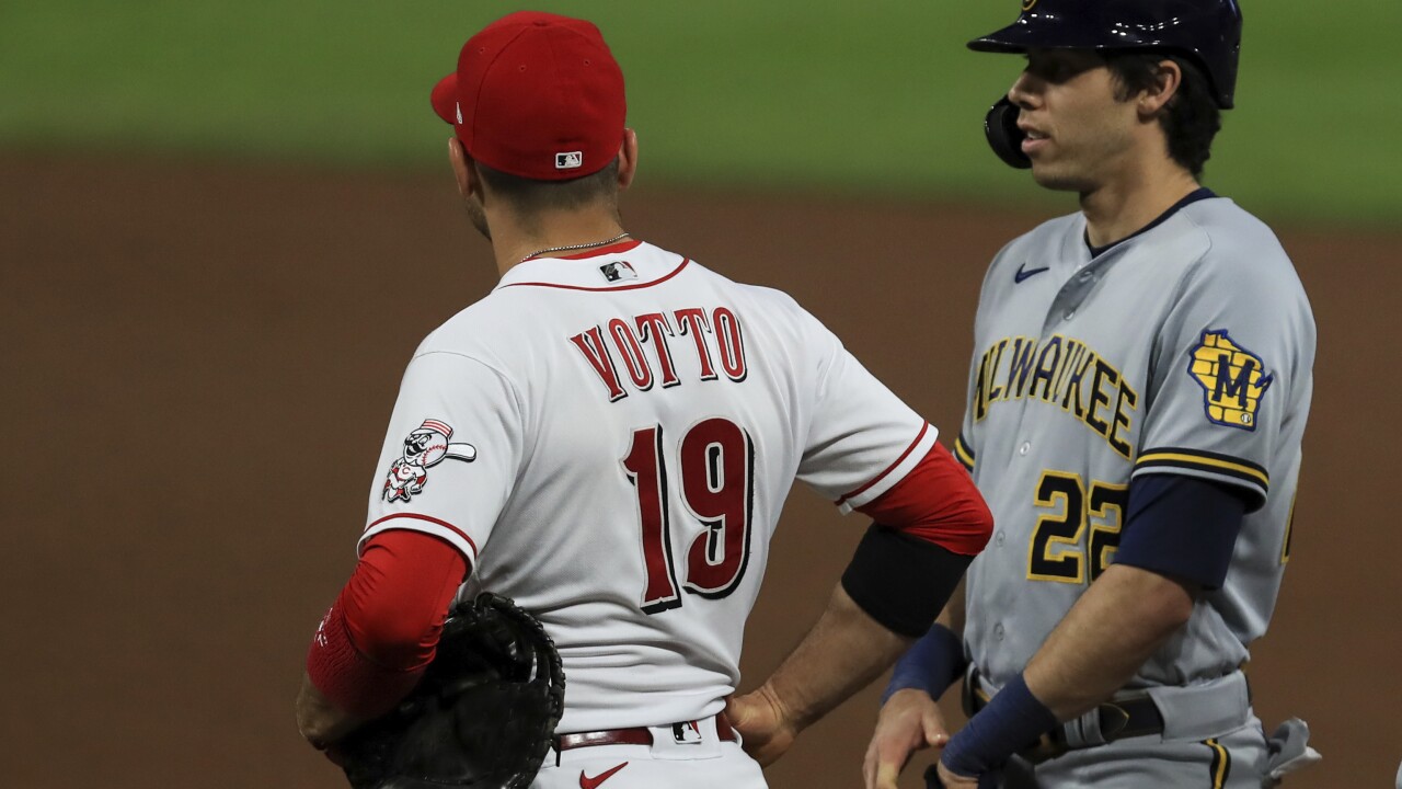 Brewers Reds Baseball