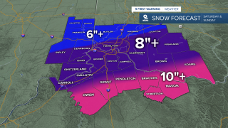 snowfall projected totals