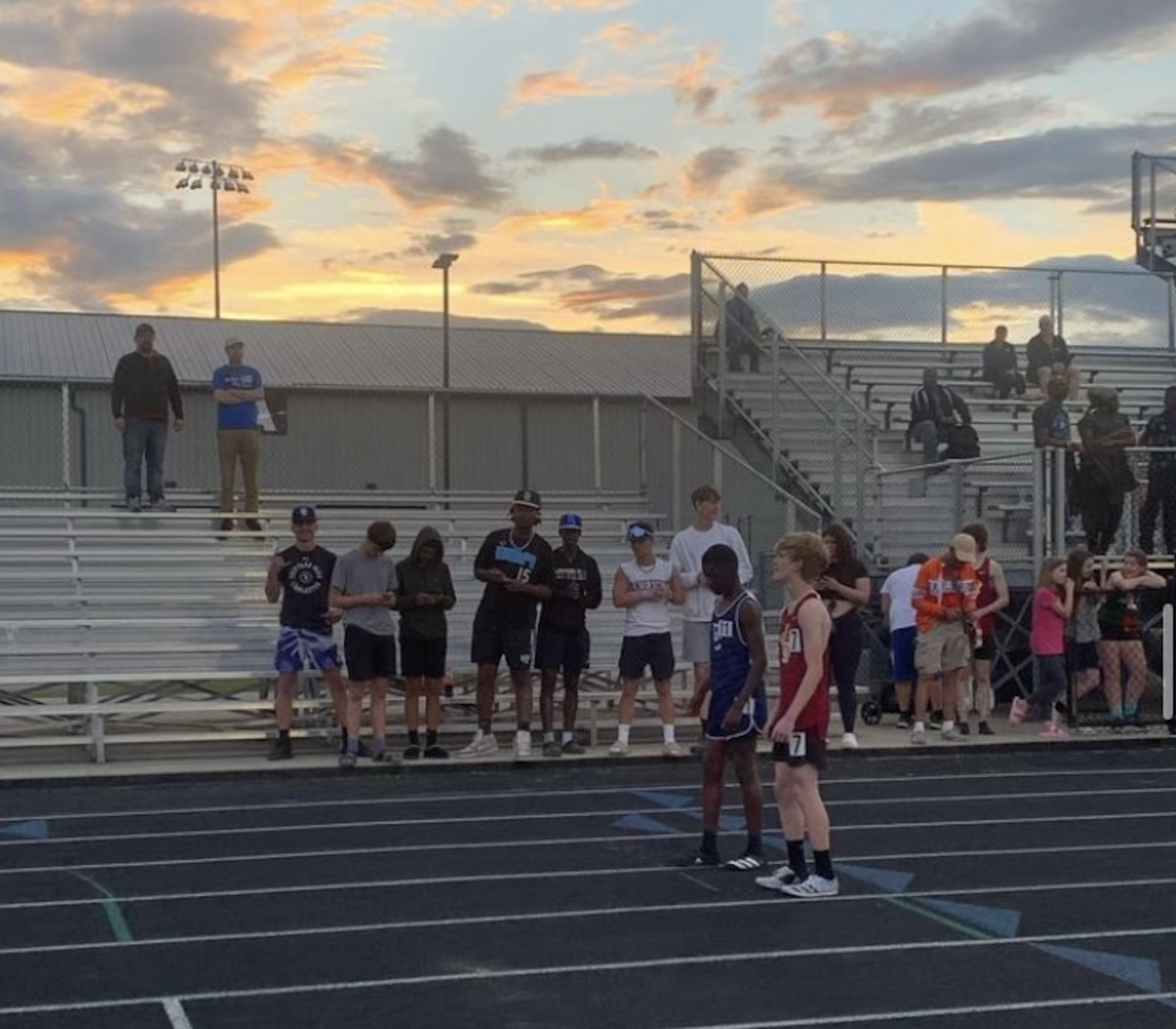 John Joseph at a Track & Field meet