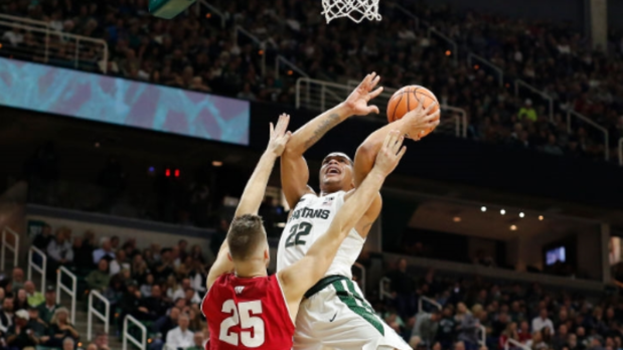 Miles Bridges, No. 6 Michigan State beat Wisconsin