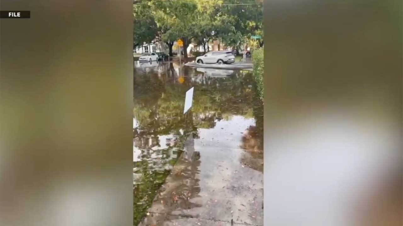 File image of flooding in South Tampa