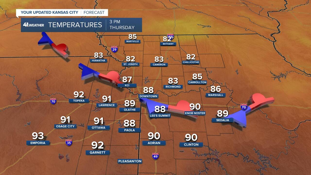 3 PM Temperatures