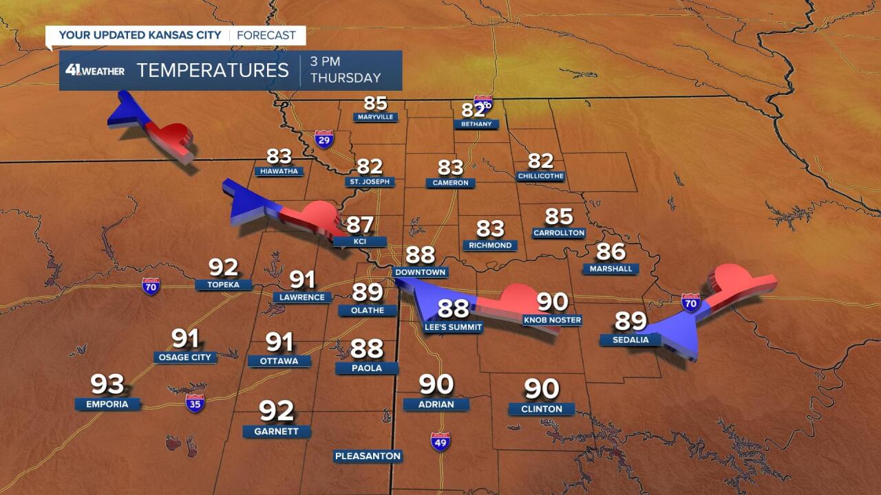 3 PM  Temperatures