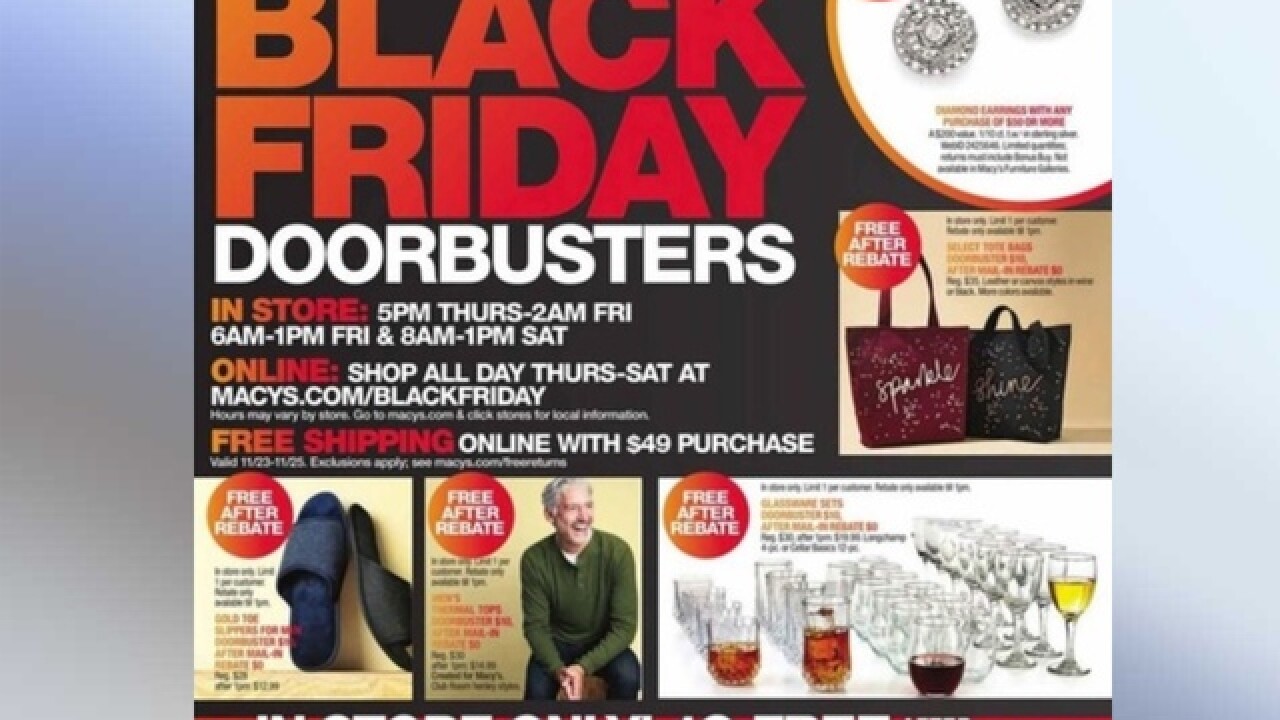 Macy's Black Friday 2018 ad is out