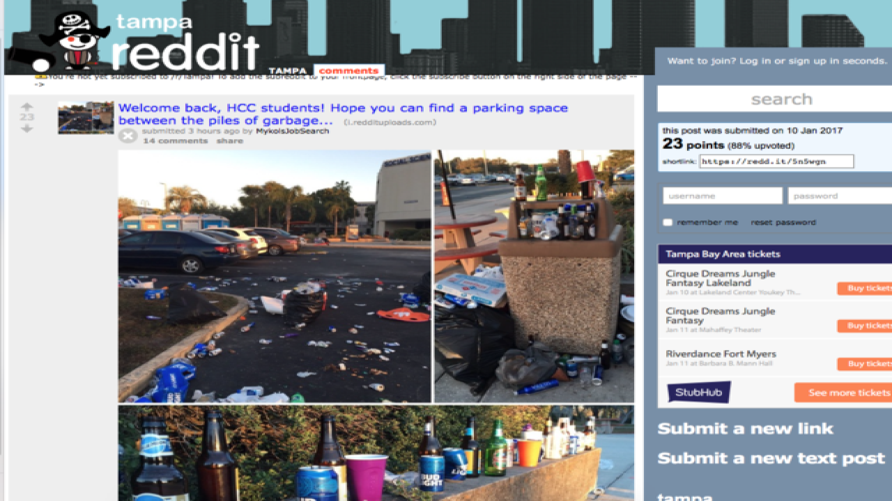 Championship Game Leaves Mess Behind On First Day Back To School