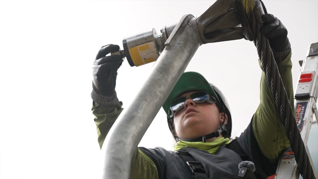 Zoe Corigliano at work.jpg
