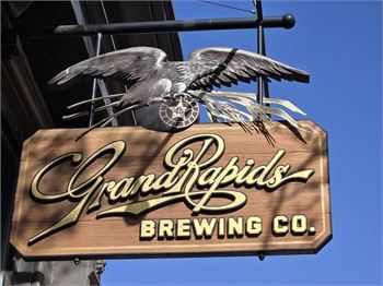 Grand Rapids Brewing Company sign