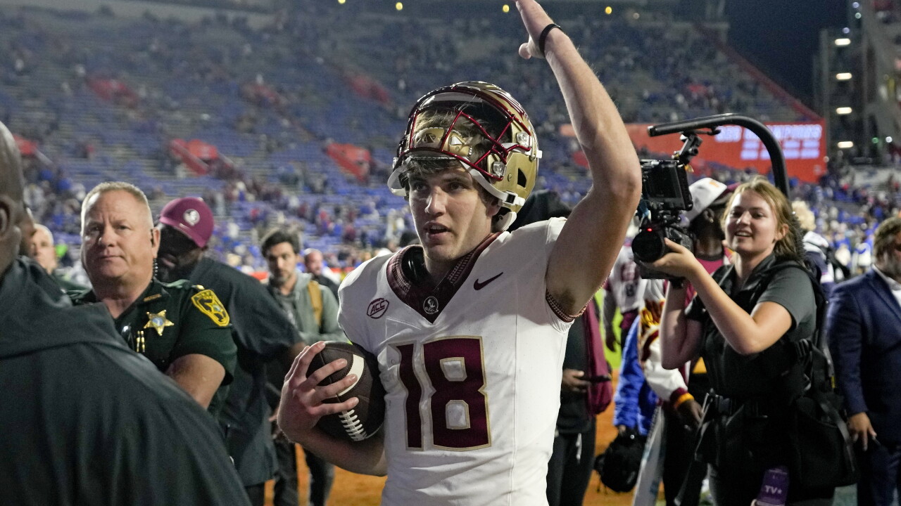 Tate Rodemaker Rivals Seminoles quarterback Tate Rodemaker entering transfer portal, won't ...