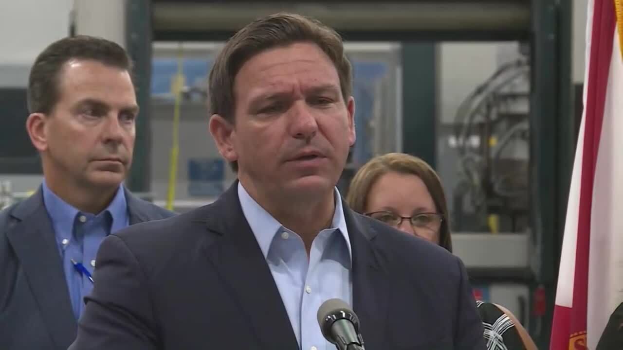 Gov. Ron DeSantis in Port St. Lucie: 'That's not happening in Florida' regarding COVID-19 shutdown