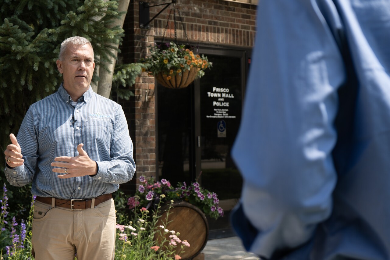 Frisco Town Manager Tom Fisher