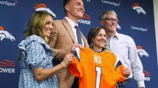 Broncos NFL Draft Football