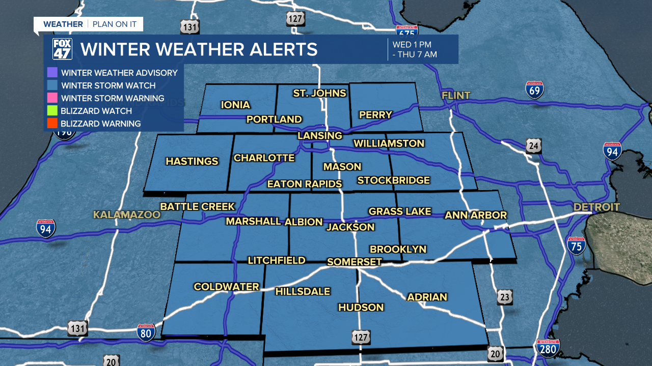 Winter Storm Watch Issued for All of our Neighborhoods