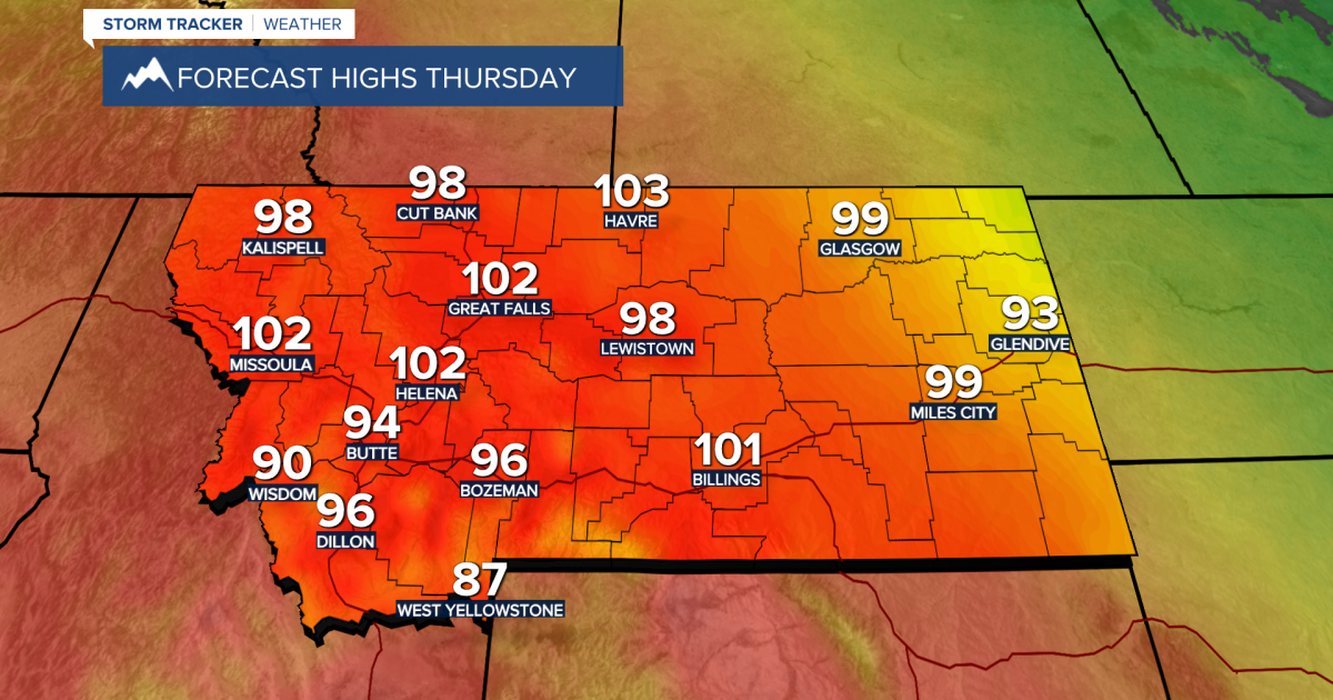 One of the hottest days of the year is likely Thursday