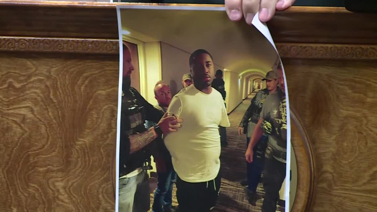 Kemmye Riccardo Parson was arrested March 17, 2023, in connection with the fatal shooting of Nikkitia Bryant. 