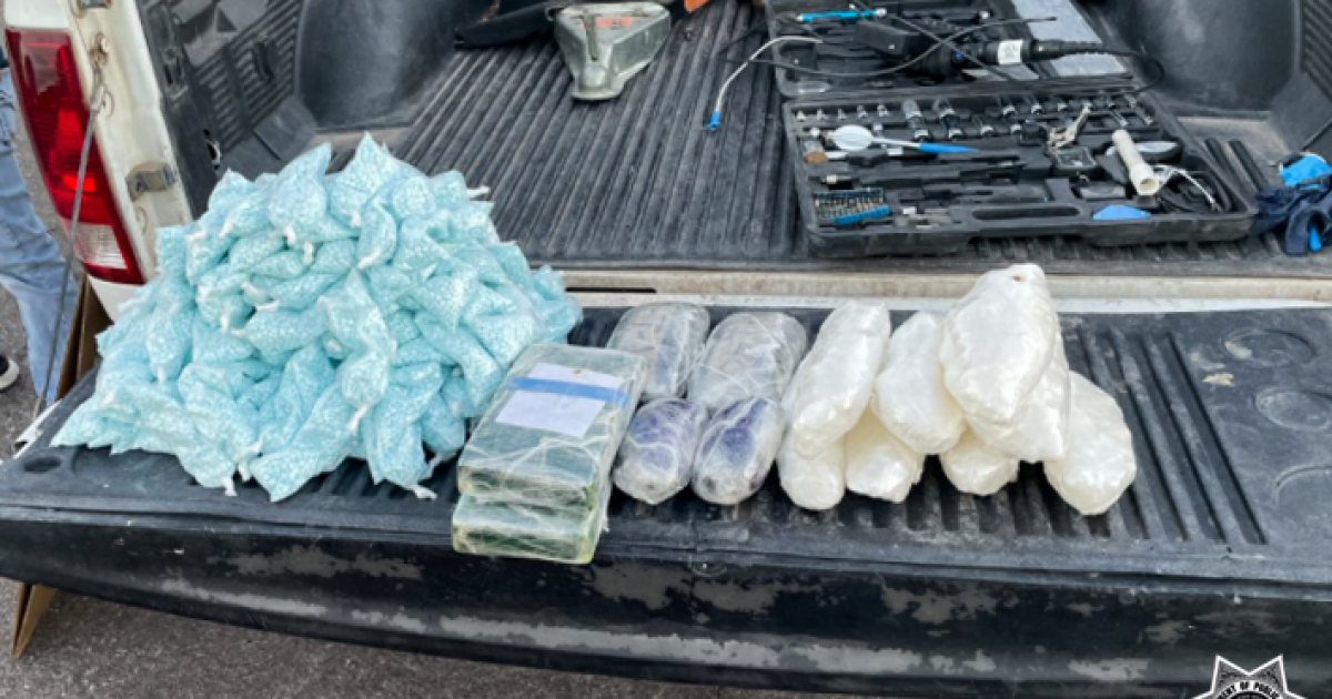 Traffic stop leads to two drug busts, valued at 1.7 million