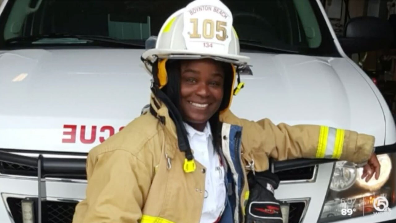 Latosha Clemons, first black female deputy fire chief in Boynton Beach