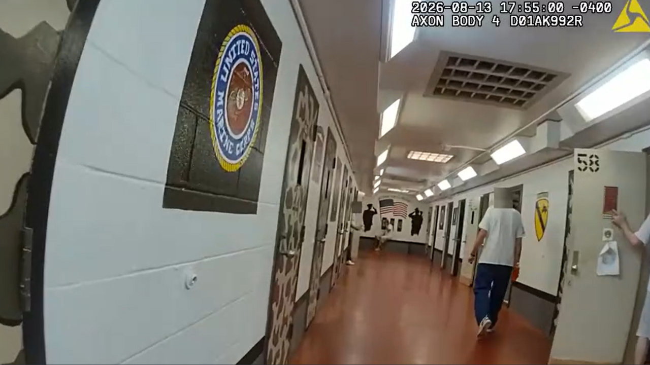 Demonstration of New Body Cameras inside The Maryland Department of Public Safety and Correctional Services