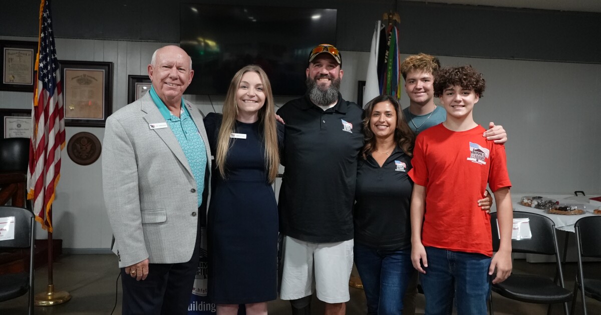 Homes for our Troops launches home build for wounded veteran Jourdan Smith