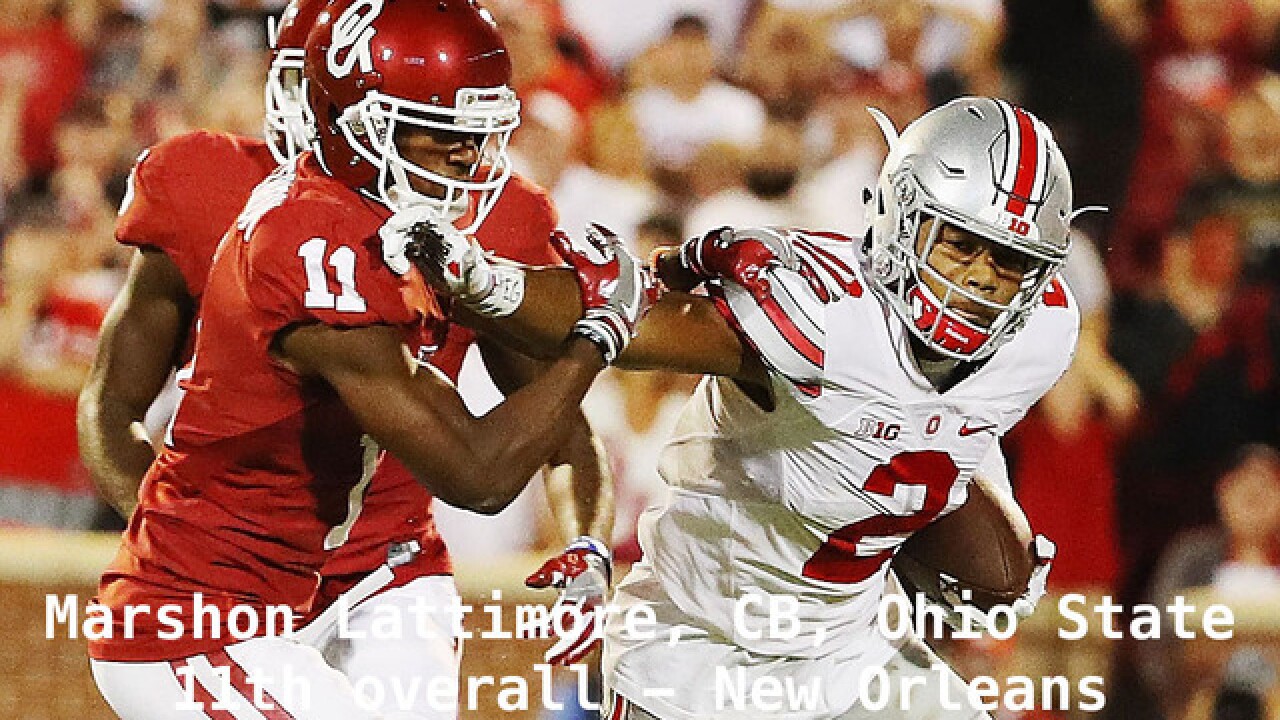 NFL Draft: Picks 1 through 32