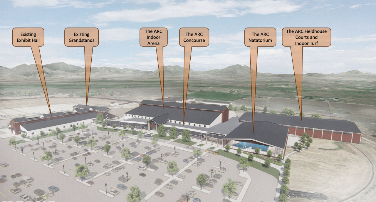 Map of proposed multiplex