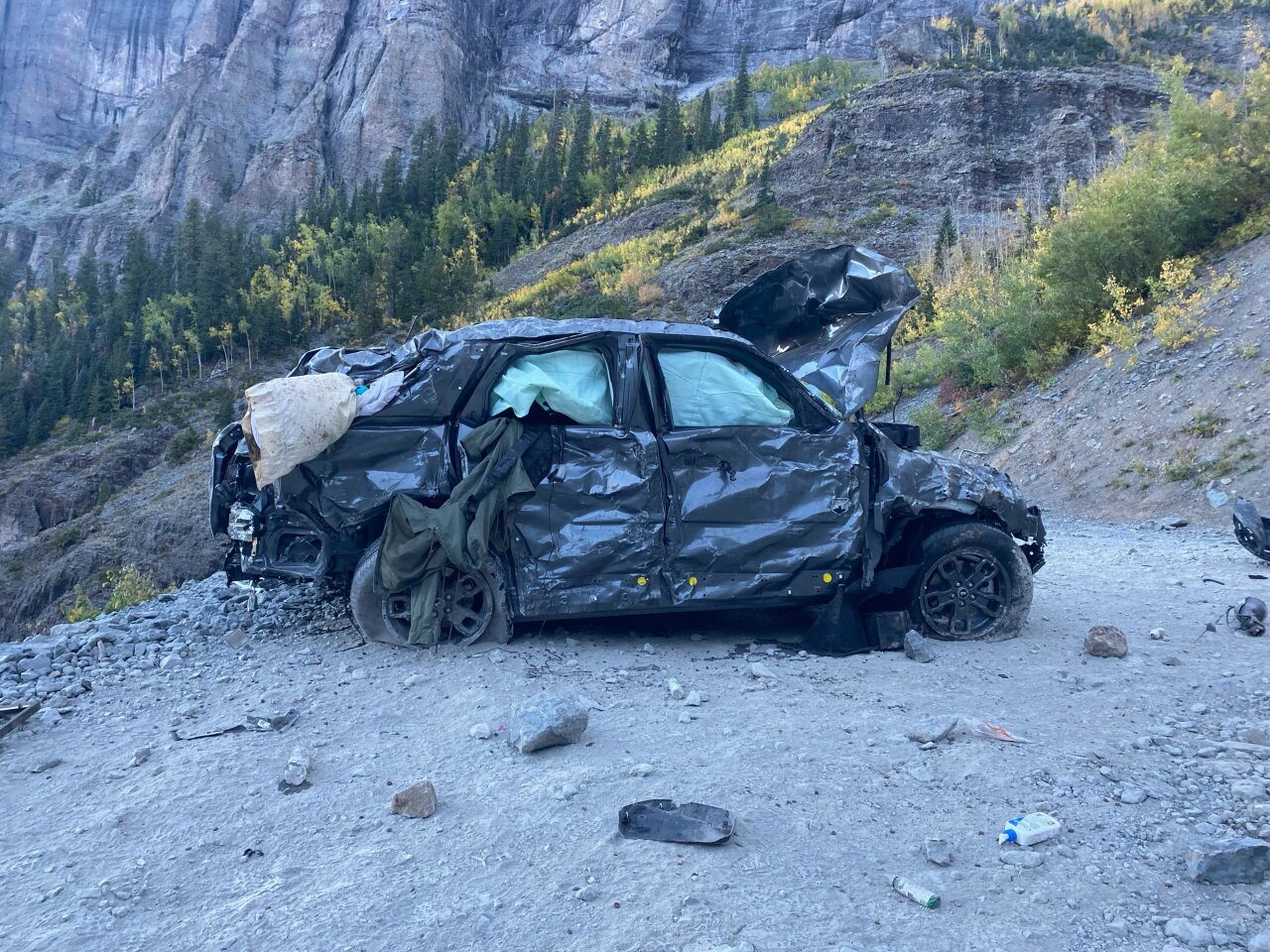 Black Bear Pass crash_Sept 2021