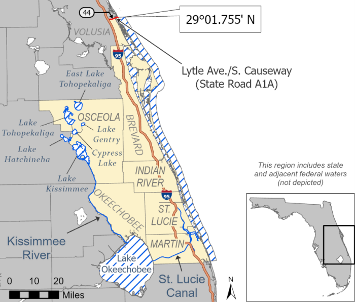 Indian River Lagoon region snook recreational harvest 01242024