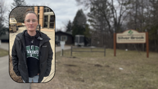 Community members want answers after a man living at a Girl Scout camp faces gun and drug charges