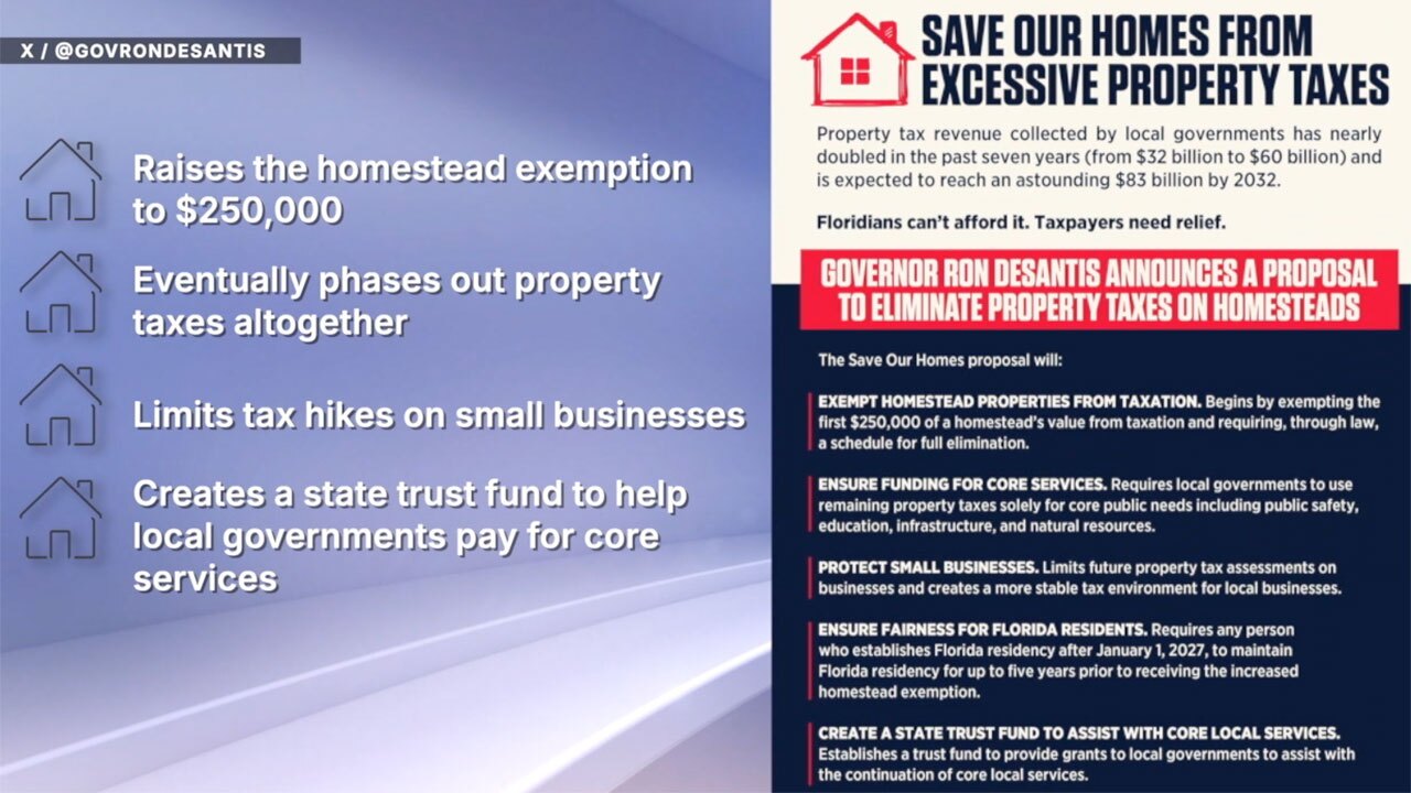 Gov. Ron DeSantis' push to overhaul Florida's property tax system is heading into a special session next week, but the proposal is already facing questions from Democrats, local governments and some Republicans over what it could mean for public services, schools and taxpayers.