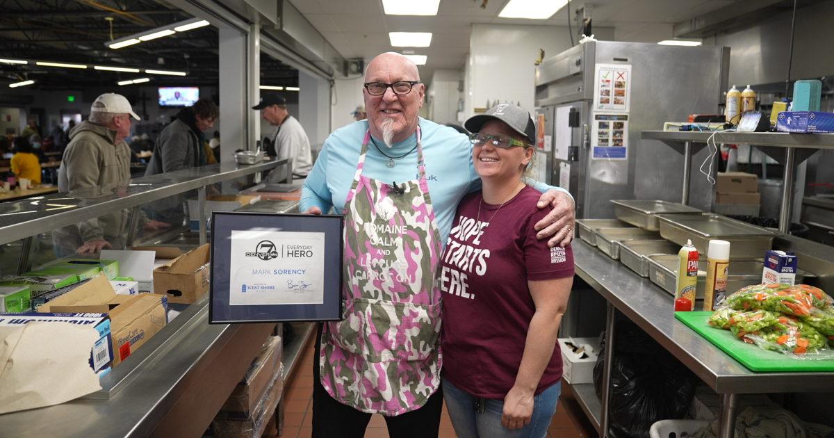 Denver’s unhoused population served breakfast by familiar face at the Denver Rescue Mission
