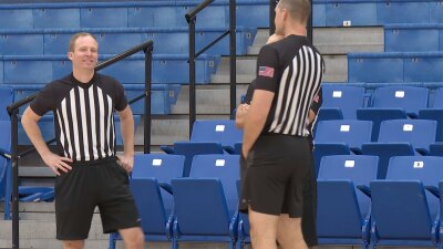Basketball referees