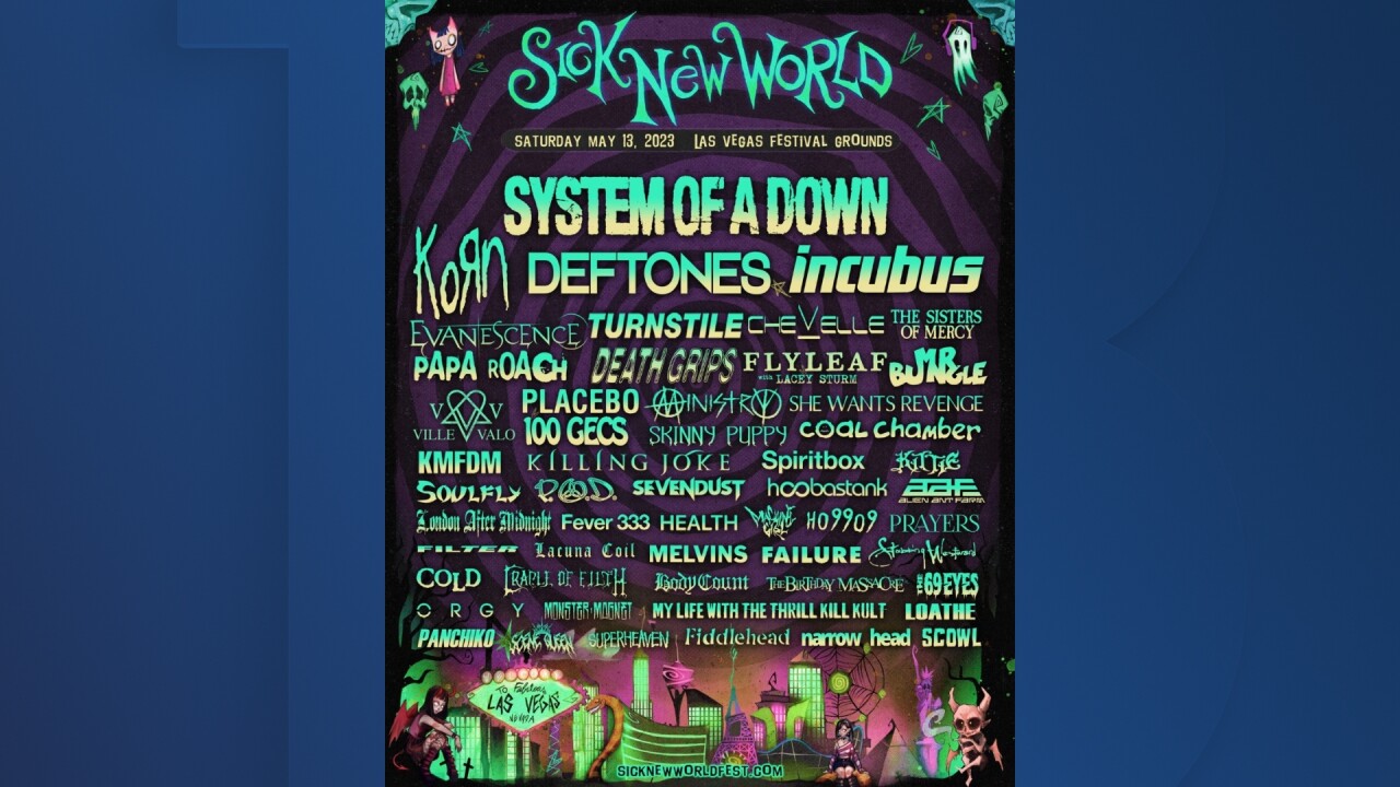 Sick New World 2026 Las Vegas Lineup Revealed Sick New World 2026 Las Vegas Lineup Revealed