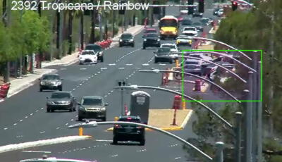 Car crashes into traffic stop near Tropicana and Torrey Pines