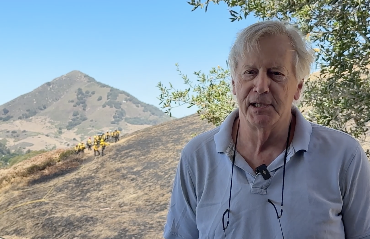 Hal Webber captured phone footage of the Terrace Hill fire on July 16 2026.png